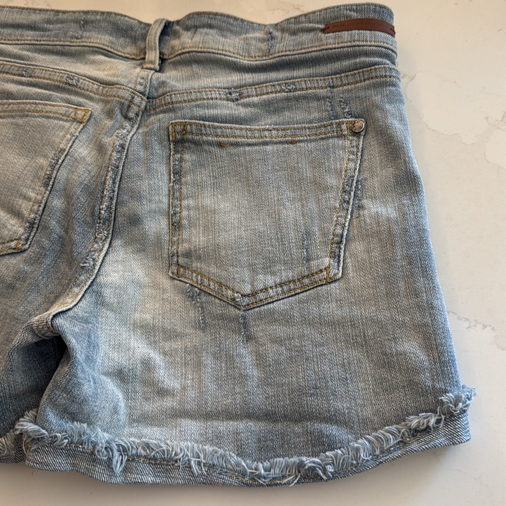 Anthropologie Pilcro Hyphen High-Rise Embroidered
Shorts Size 26 - Picture 12 of 17